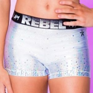 Rebel Athletic Holo Diva Compression Shorts - YM
